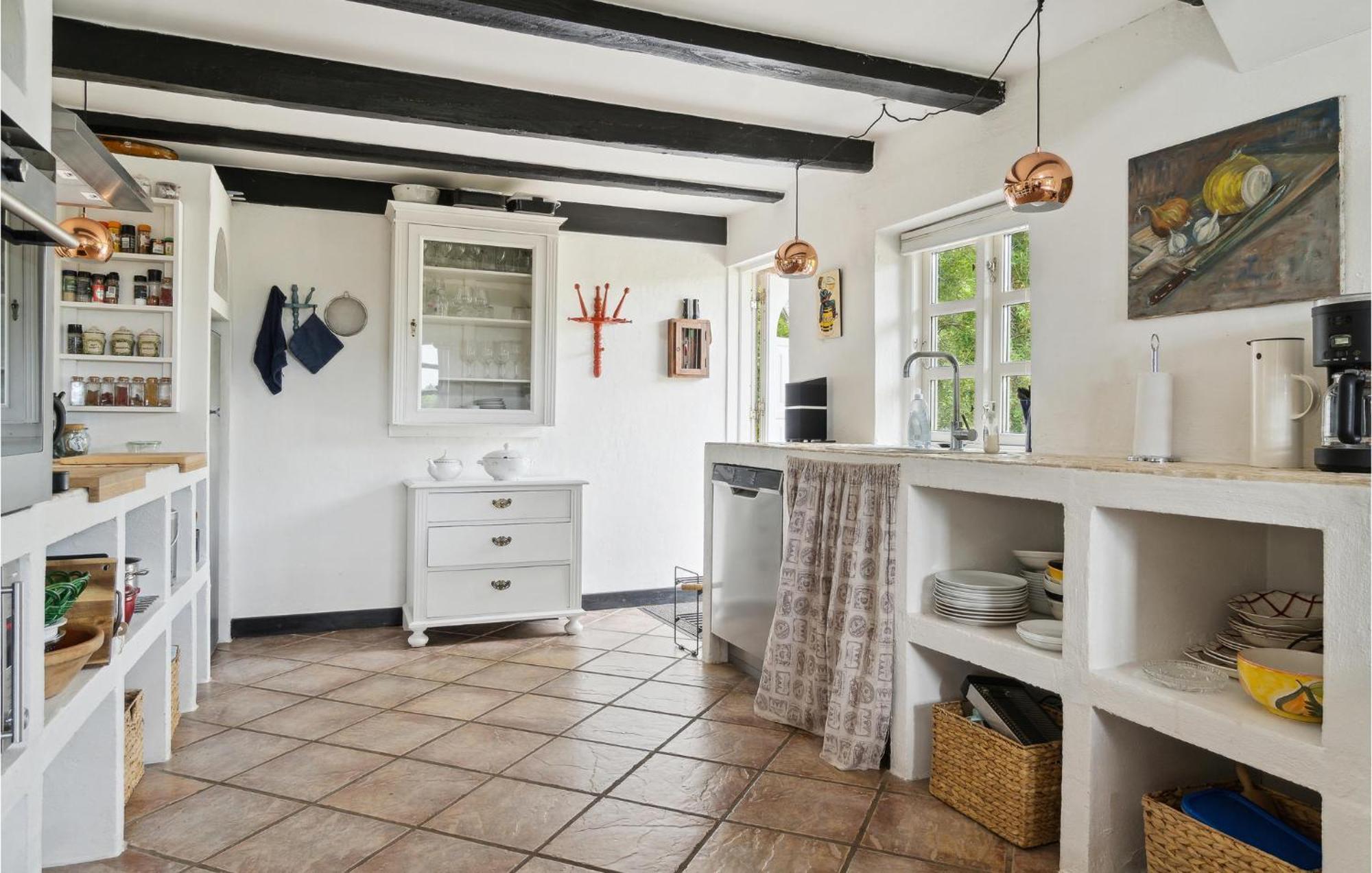 Awesome Home In Stokkemarke With Kitchen Exterior photo